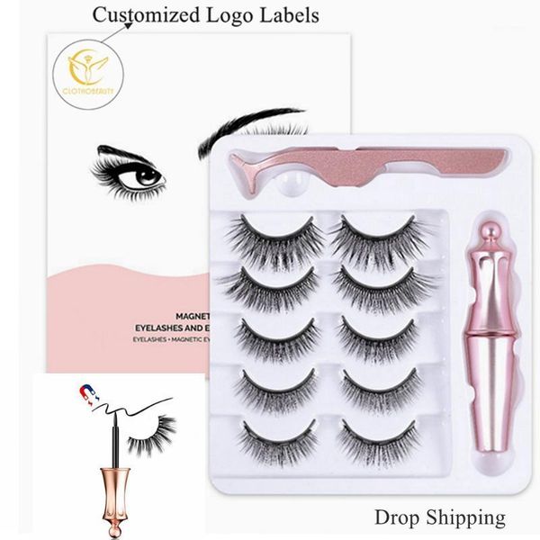 1/5 pairs magnetic eyelashes eyeliner set kit,pestañas magneticas faux cils magnetique waterproof lashes false1
1/5 pairs magnetic eyelashes eyeliner set kit,pestañas magneticas faux cils magnetique waterproof lashes false1