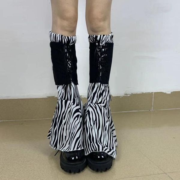lady zebra print calf-length sock women gothic cool flare wide leg chiffon warmer 2021 + black lace-up street short vest socks & hosiery, Black;white
lady zebra print calf-length sock women gothic cool flare wide leg chiffon warmer 2021 + black lace-up street short vest socks & hosiery, Black;white