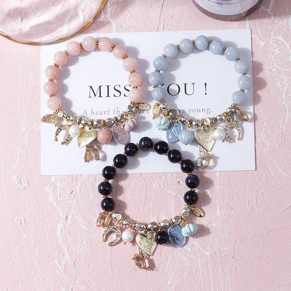 beaded, strands summer crystal bangles charms bracelets for women diy beads fine pulseira jewelry gift, Black
beaded, strands summer crystal bangles charms bracelets for women diy beads fine pulseira jewelry gift, Black
