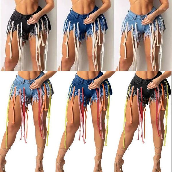 women's shorts 2021 women color ribbon tassels plus size denim jeans xl 2xl 3xl, White;black
women's shorts 2021 women color ribbon tassels plus size denim jeans xl 2xl 3xl, White;black