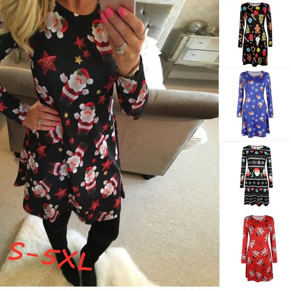 casual dresses 4xl 5xl large size dress printed cartoon christmas autumn winter long sleeve a -line plus women clothing, Black;gray
casual dresses 4xl 5xl large size dress printed cartoon christmas autumn winter long sleeve a -line plus women clothing, Black;gray