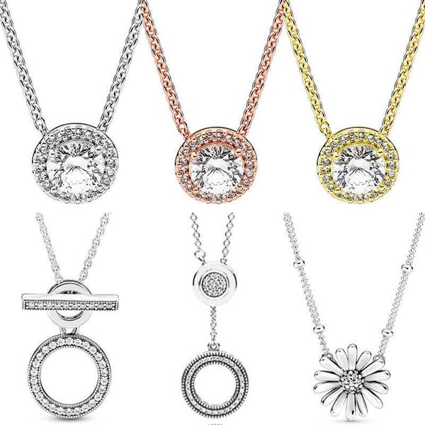 designer necklace sparkle classic elegance daisy flower collier double hoop t-bar 925 sterling silver for fashion bead charm diy jewelry
designer necklace sparkle classic elegance daisy flower collier double hoop t-bar 925 sterling silver for fashion bead charm diy jewelry