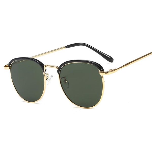sunglasses metal frame for men 2021 round sun glasses women rimless steampunk spectacles uv400 lunettes retro fafas, White;black
sunglasses metal frame for men 2021 round sun glasses women rimless steampunk spectacles uv400 lunettes retro fafas, White;black