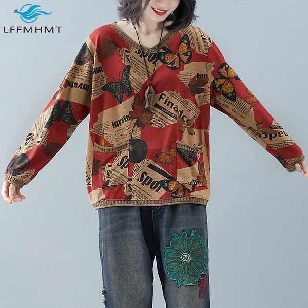 women's t-shirt women autumn fashion knitting patchwork long sleeve t-shirt female large size casual tee vintage butterfly spaper 6c2r, White
women's t-shirt women autumn fashion knitting patchwork long sleeve t-shirt female large size casual tee vintage butterfly spaper 6c2r, White