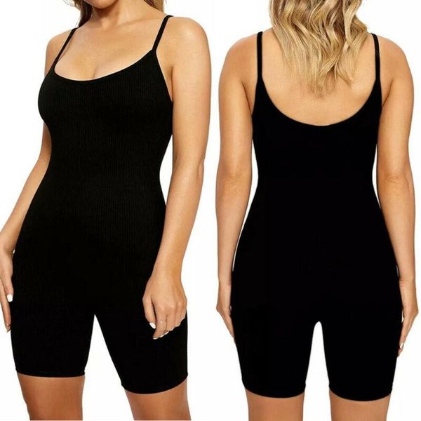 gym clothing women spaghetti bodycon slim jumpsuit female casual sleeveless playsuit fitness outfits, White;black
gym clothing women spaghetti bodycon slim jumpsuit female casual sleeveless playsuit fitness outfits, White;black