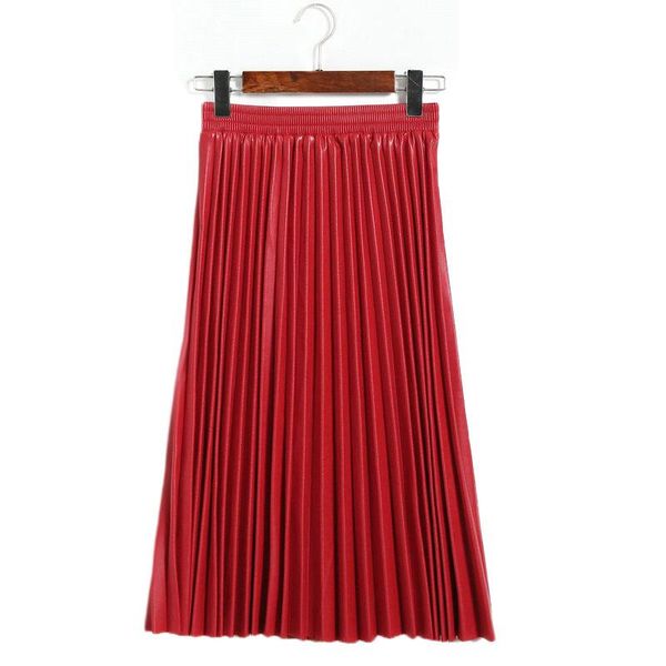 skirts ladies casual solid color long women elastic high waist pleated, Black
skirts ladies casual solid color long women elastic high waist pleated, Black