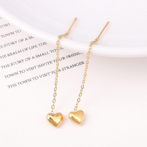 stud arrivals long peach heart earrings for women gold stainless steel thin ear line 2021 trend 18kgp jewelry gift, Golden;silver
stud arrivals long peach heart earrings for women gold stainless steel thin ear line 2021 trend 18kgp jewelry gift, Golden;silver