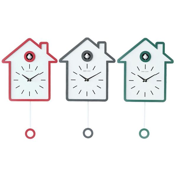 wall clocks 1x cuckoo clock birdhouse decorative hanging clock, natural bird voices telling time pendulum art decor
wall clocks 1x cuckoo clock birdhouse decorative hanging clock, natural bird voices telling time pendulum art decor