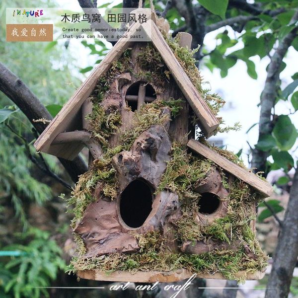 bird cages mountain chestnut nail tree head double oblique high and low birdhouse handmade wooden bird's nest anti-corrosion
bird cages mountain chestnut nail tree head double oblique high and low birdhouse handmade wooden bird's nest anti-corrosion