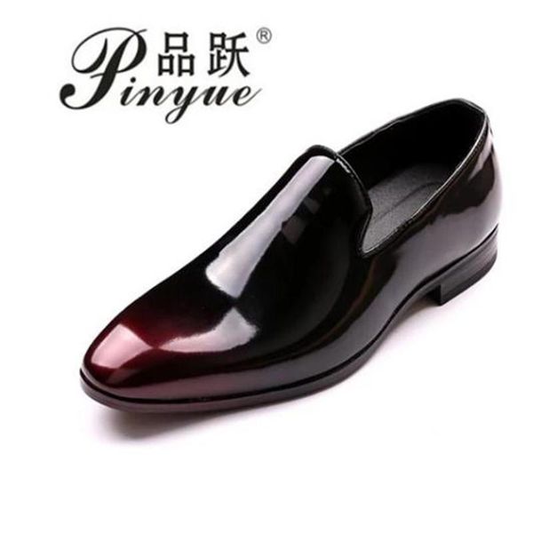 men brand designer shine pointed metal buckle formal shoes male homecoming dress wedding prom sapato social masculino, Black
men brand designer shine pointed metal buckle formal shoes male homecoming dress wedding prom sapato social masculino, Black