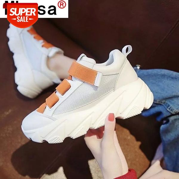 2021 spring women's vulcanized shoes fashion platform comfortable sneakers mesh breathable velcro casual #3s27
2021 spring women's vulcanized shoes fashion platform comfortable sneakers mesh breathable velcro casual #3s27