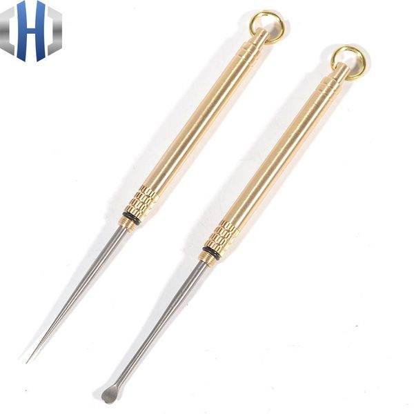 keychains brass portable waterproof warehouse titanium toothpick combination one holder ear spoon + barrel, Silver
keychains brass portable waterproof warehouse titanium toothpick combination one holder ear spoon + barrel, Silver