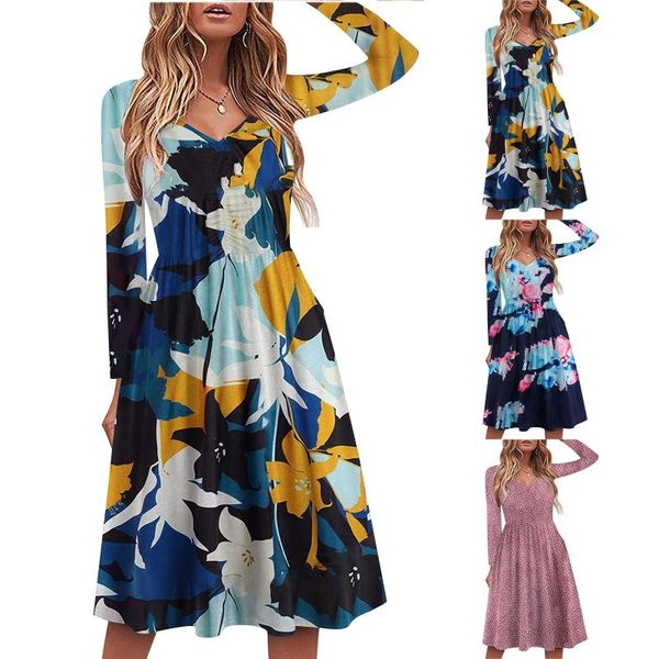 casual dresses winter women fashion long sleeve v-neck colorblock printing dress a-line pocket vestidos de mujer 2021, Black;gray
casual dresses winter women fashion long sleeve v-neck colorblock printing dress a-line pocket vestidos de mujer 2021, Black;gray