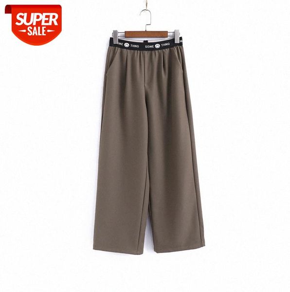 011183 women's wide-leg pants with elastic waist and smiley face printing are thin straight high-waist mopping casual long #ie6s, Black;gray
011183 women's wide-leg pants with elastic waist and smiley face printing are thin straight high-waist mopping casual long #ie6s, Black;gray