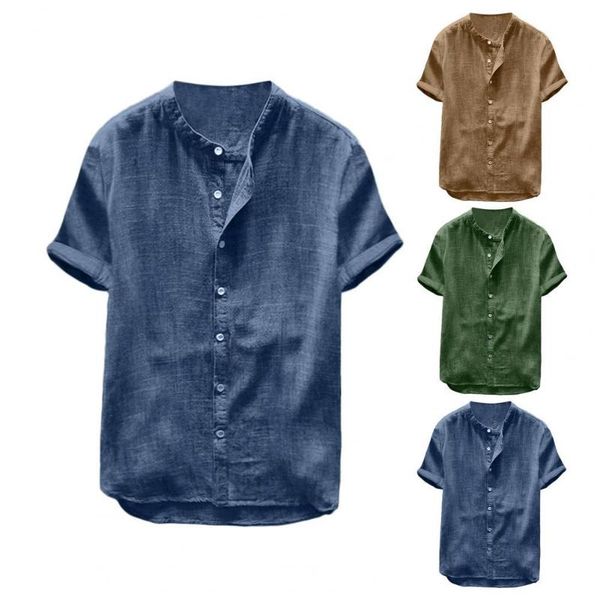 men's casual shirts 2021 fashion short sleeve beach shirt stand collar men solid color moisture-wicking streetwearfor vacation, White;black
men's casual shirts 2021 fashion short sleeve beach shirt stand collar men solid color moisture-wicking streetwearfor vacation, White;black