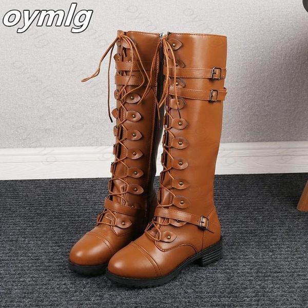 boots brand fashion women cross strap pu leather autumn winter knee high ladies thick sole platform botas mujer, Black
boots brand fashion women cross strap pu leather autumn winter knee high ladies thick sole platform botas mujer, Black