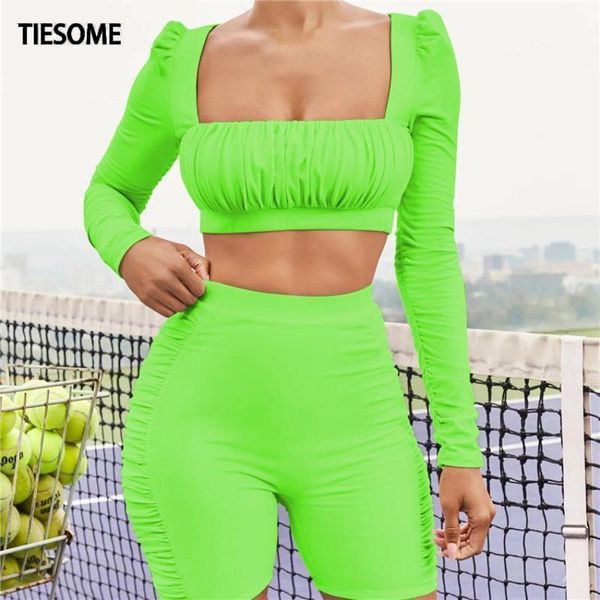 women's tracksuits tiesome long sleeve women clothes solid shorts pant elastic waist casual female two pieces set spring strapless suit, Gray
women's tracksuits tiesome long sleeve women clothes solid shorts pant elastic waist casual female two pieces set spring strapless suit, Gray