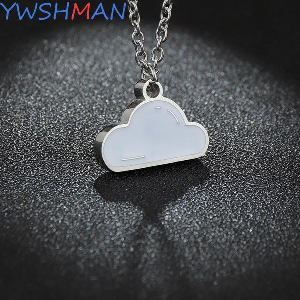 pendant necklaces chic white clouds necklace women cloud chain fashion jewelry gifts for girl, Silver
pendant necklaces chic white clouds necklace women cloud chain fashion jewelry gifts for girl, Silver