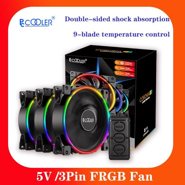 fans pc cooling 5v/3pin aura cooler 120mm computer case fan silent cpu 3-piece set & coolings
fans pc cooling 5v/3pin aura cooler 120mm computer case fan silent cpu 3-piece set & coolings