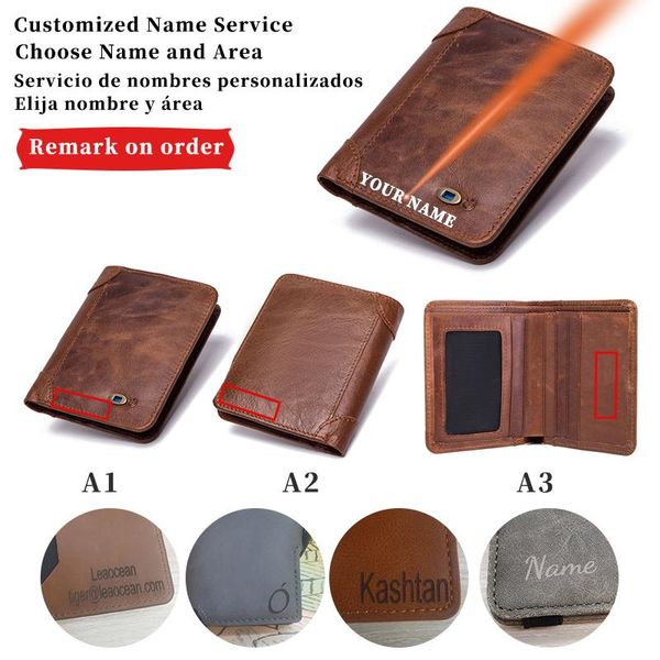 dascusto anti-theft carving custom name smart wallet for men vintage genuine leather short purse with po pocket holiday gift wallets, Red;black
dascusto anti-theft carving custom name smart wallet for men vintage genuine leather short purse with po pocket holiday gift wallets, Red;black