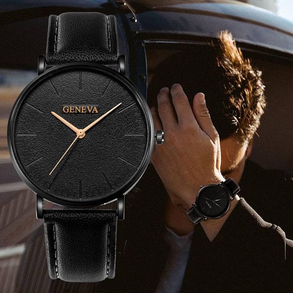 wristwatches geneva watch men watches 2021 ultra thin leather clock quartz simple design wristwatch relogio masculino reloj hombre, Slivery;brown
wristwatches geneva watch men watches 2021 ultra thin leather clock quartz simple design wristwatch relogio masculino reloj hombre, Slivery;brown