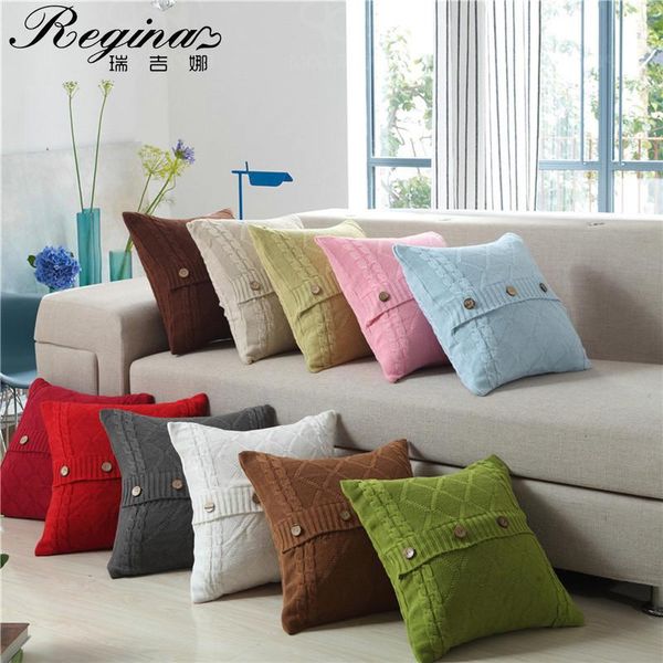 cushion/decorative pillow regina cotton case plaid twist button design elegant crochet throw cover home decoration sofa chair cushion
cushion/decorative pillow regina cotton case plaid twist button design elegant crochet throw cover home decoration sofa chair cushion