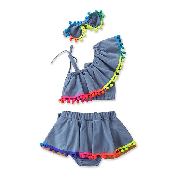 2021 new design good quality factory price fashion selling childrens sling colorful ball skirt two-piece set, White
2021 new design good quality factory price fashion selling childrens sling colorful ball skirt two-piece set, White