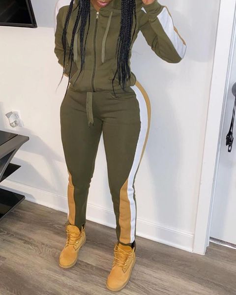 two piece dress 2021 women fashion elegant zipper hoodies plus size colorblock drawstring design zipped & pant sets pocket sweatshirt, White
two piece dress 2021 women fashion elegant zipper hoodies plus size colorblock drawstring design zipped & pant sets pocket sweatshirt, White
