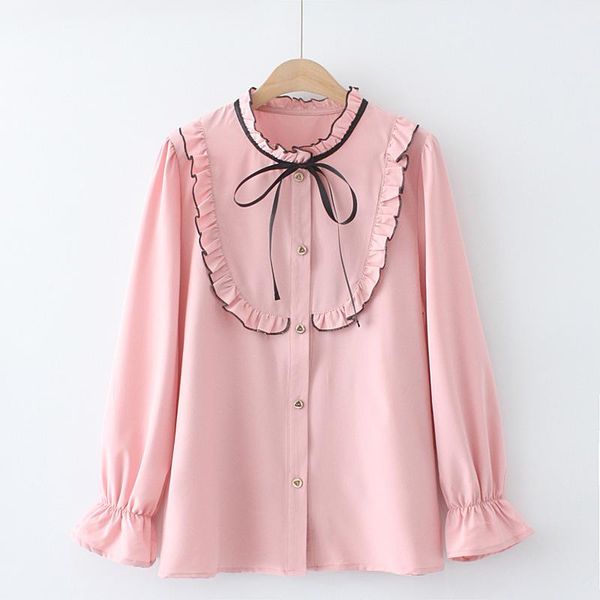 plus size t-shirt spring 2021 women shirt fashion casual clothes female bow ruffle flared sleeves stretch camisa de las mujeres, Black
plus size t-shirt spring 2021 women shirt fashion casual clothes female bow ruffle flared sleeves stretch camisa de las mujeres, Black
