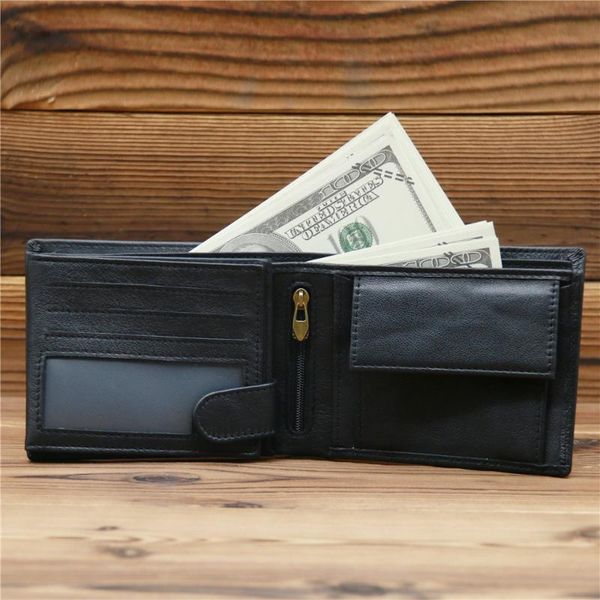 wallets fashion men's short wallet money bags genuine leather holder slim dollar coin pocket purses for mens, Red;black
wallets fashion men's short wallet money bags genuine leather holder slim dollar coin pocket purses for mens, Red;black