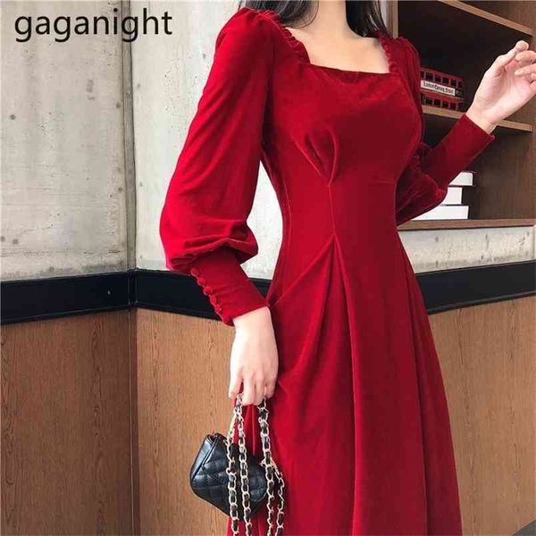 solid vintage women velvet maxi dress long sleeve square collar spring autumn a line party dresses lady chic vestidos 210601, Black;gray
solid vintage women velvet maxi dress long sleeve square collar spring autumn a line party dresses lady chic vestidos 210601, Black;gray