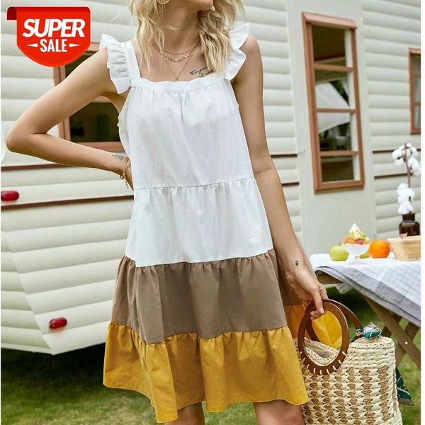 summer sleeveless boho dress solid ruched high waist dresses casual ruffled cotton chic plus size ol patchwrok #tq8h, White;black
summer sleeveless boho dress solid ruched high waist dresses casual ruffled cotton chic plus size ol patchwrok #tq8h, White;black