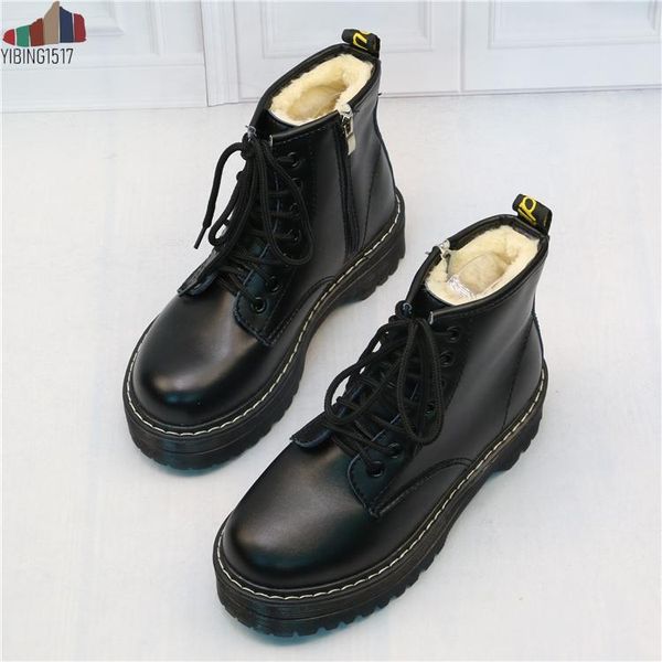 women flat platform ankle boots spring boot black lace up medium creepers shoes fashion party footwear
women flat platform ankle boots spring boot black lace up medium creepers shoes fashion party footwear