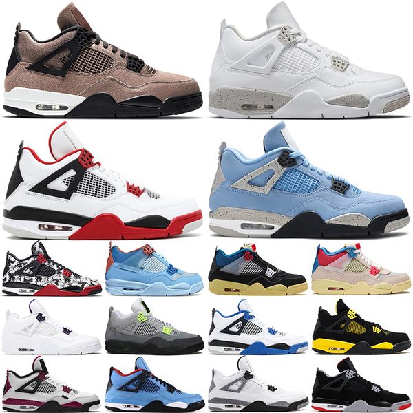 Newest With BOX 4 mens Basketball Shoes jumpman 4s University Blue Fire Red White Oreo Taupe Haze Union outdoor sneakers men women sport trainers, 4s 7-13 neon
Newest With BOX 4 mens Basketball Shoes jumpman 4s University Blue Fire Red White Oreo Taupe Haze Union outdoor sneakers men women sport trainers, 4s 7-13 neon