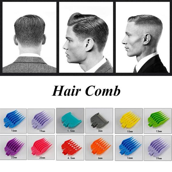 hair brushes 10pcs/set clipper limit comb guide trimmer guards attachment 3-25mm universal professional trimmers, Silver
hair brushes 10pcs/set clipper limit comb guide trimmer guards attachment 3-25mm universal professional trimmers, Silver