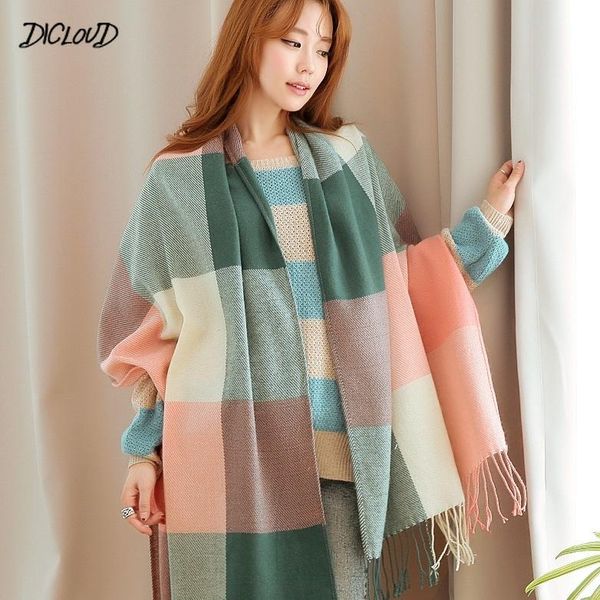 scarves retro plaid winter scarf women warm foulard solid fashion casual scarfs wraps cashmere bufandas hombre, Blue;gray
scarves retro plaid winter scarf women warm foulard solid fashion casual scarfs wraps cashmere bufandas hombre, Blue;gray