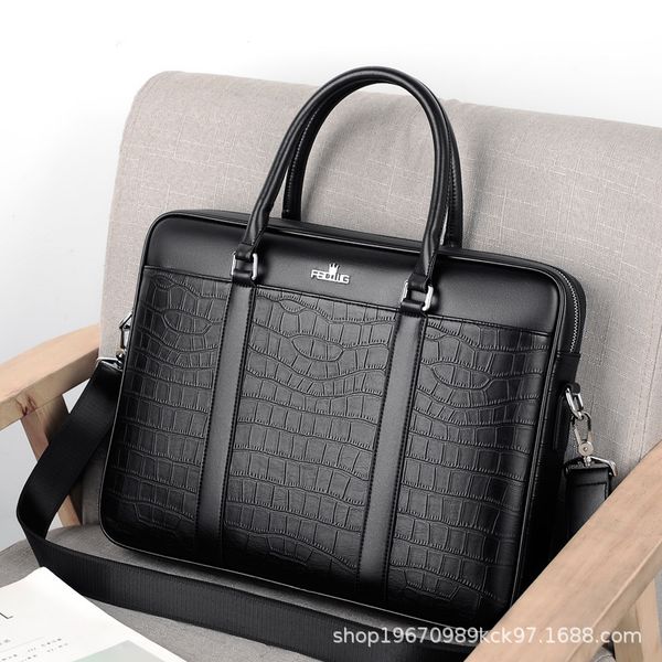 men's bao gong wen men's horizontal busins handbag large capacity single shoulder fashion leather pattern
men's bao gong wen men's horizontal busins handbag large capacity single shoulder fashion leather pattern