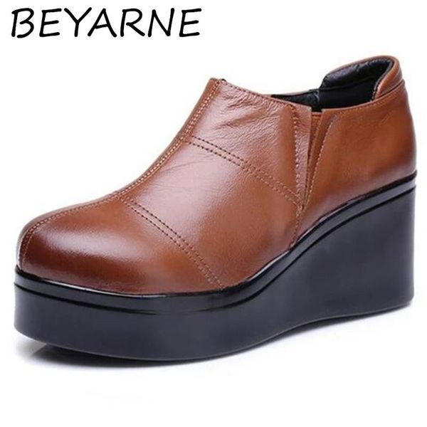sandals beyarne spring shoes woman platform wedges high heeled elegant comfortable cowhide leather women heel, Black
sandals beyarne spring shoes woman platform wedges high heeled elegant comfortable cowhide leather women heel, Black