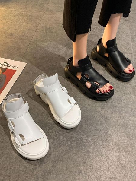 women's shoes sandals 2021 fashion thick-soled non-slip sports casual women, Black
women's shoes sandals 2021 fashion thick-soled non-slip sports casual women, Black