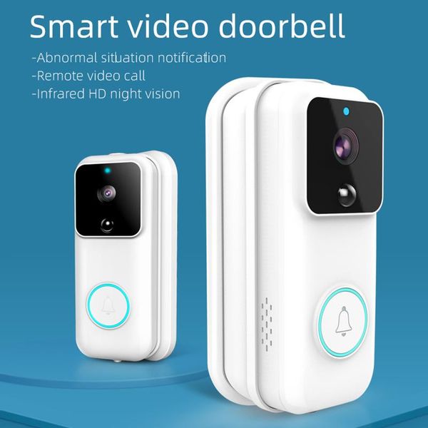 wifi smart video doorbell wireless door ring mic intercom ir night vision pir motion detection home security camera bell doorbells
wifi smart video doorbell wireless door ring mic intercom ir night vision pir motion detection home security camera bell doorbells