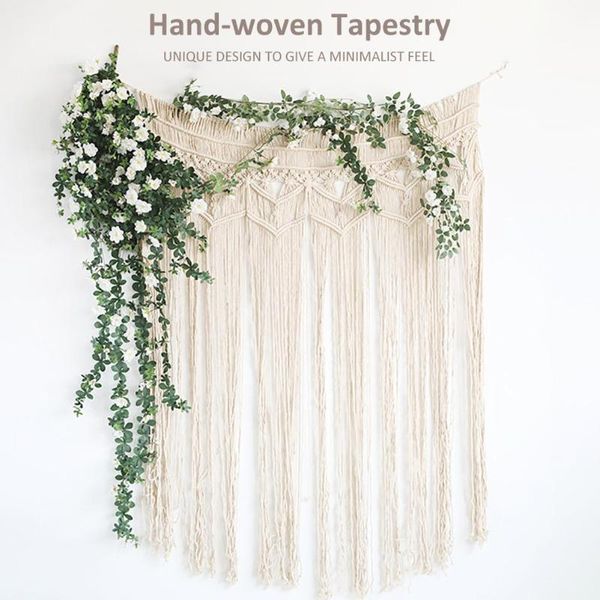 tapestries 100% handwoven tapestry cotton yarn knitted door curtain wedding party backdrop decoration background
tapestries 100% handwoven tapestry cotton yarn knitted door curtain wedding party backdrop decoration background