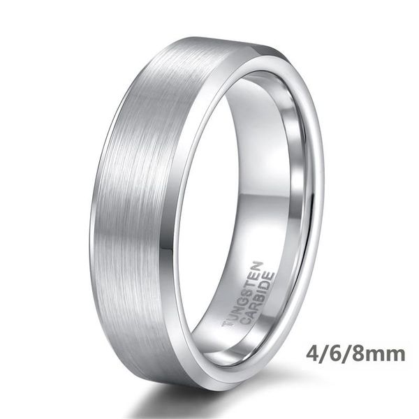 wedding rings men 6mm tungsten ring classic silver color brushed bands male engagement party jewelry bague homme, Slivery;golden
wedding rings men 6mm tungsten ring classic silver color brushed bands male engagement party jewelry bague homme, Slivery;golden