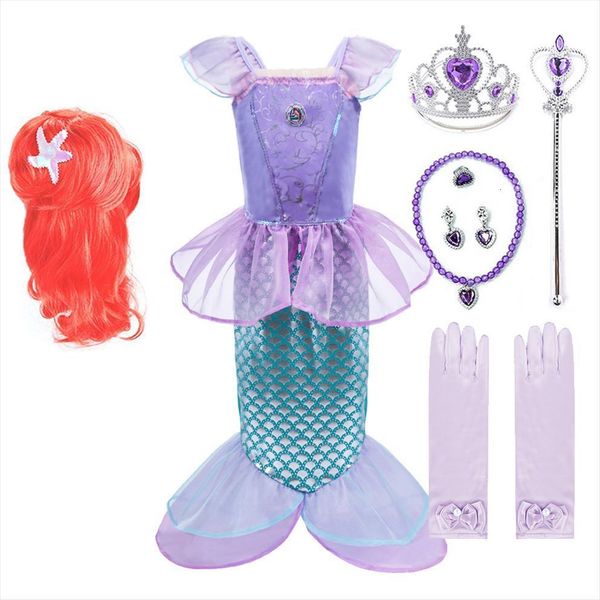 girls little mermaid princess kids girl dress ariel halloween costume summer children carnival birthday party fancy up clothes, Red;yellow
girls little mermaid princess kids girl dress ariel halloween costume summer children carnival birthday party fancy up clothes, Red;yellow