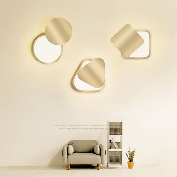 wall lamp led lights bedroom bedside study modern corridor aisle stairwell golden lighting creative living room sconce
wall lamp led lights bedroom bedside study modern corridor aisle stairwell golden lighting creative living room sconce