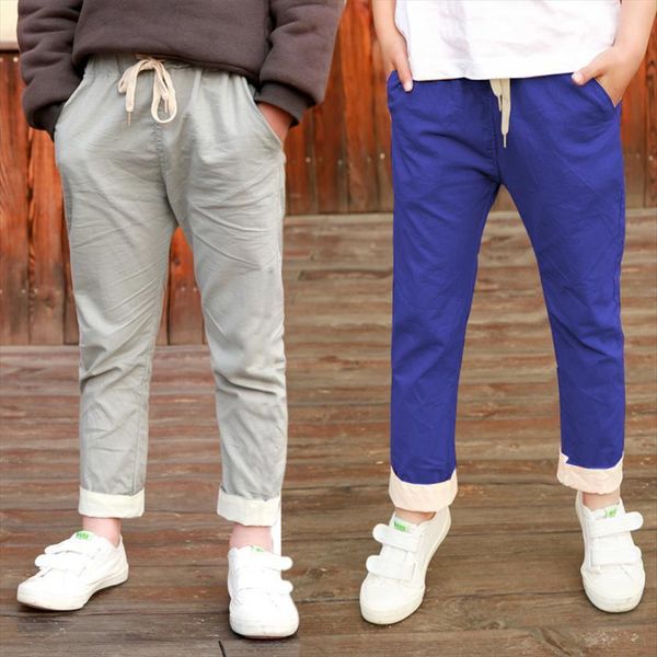 summer kids pants spring ankle length child elastic waist bottoms boy cotton thin trousers, Blue
summer kids pants spring ankle length child elastic waist bottoms boy cotton thin trousers, Blue