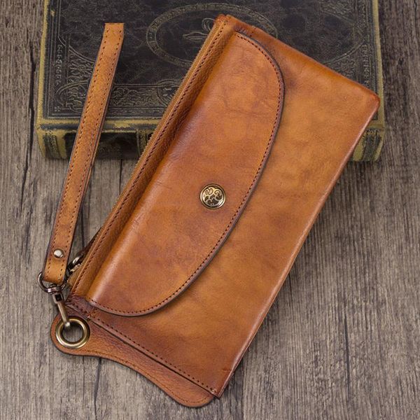 wallets retro leather men's wallet card holder long men zipper purse first layer cowhide thin section simple tide 3 fold male, Red;black
wallets retro leather men's wallet card holder long men zipper purse first layer cowhide thin section simple tide 3 fold male, Red;black