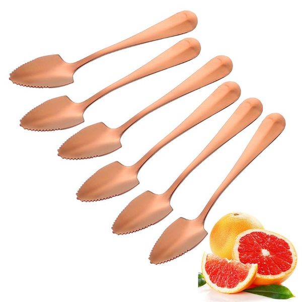 spoons 6pcs selling dessert stainless steel half serrated fruit tableware solid color
spoons 6pcs selling dessert stainless steel half serrated fruit tableware solid color