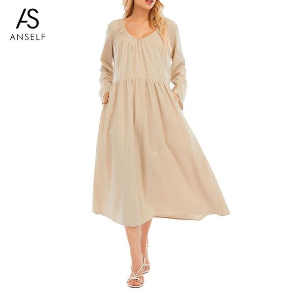 casual dresses anself summer women's dress 2021 o-neck/v-neck long simple solid beach robe femme slim sundress vestido plus size, Black;gray
casual dresses anself summer women's dress 2021 o-neck/v-neck long simple solid beach robe femme slim sundress vestido plus size, Black;gray