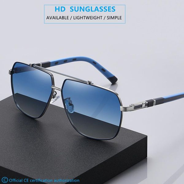 sunglasses men polarized oversize fashion eyeglasses male square driving shades uv protection with, White;black
sunglasses men polarized oversize fashion eyeglasses male square driving shades uv protection with, White;black