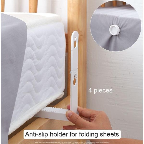 clothing & wardrobe storage 4pcs folding bed sheet holder no trace adjustable clip anti-running buckle with non-slip stripes bedroom clothes
clothing & wardrobe storage 4pcs folding bed sheet holder no trace adjustable clip anti-running buckle with non-slip stripes bedroom clothes